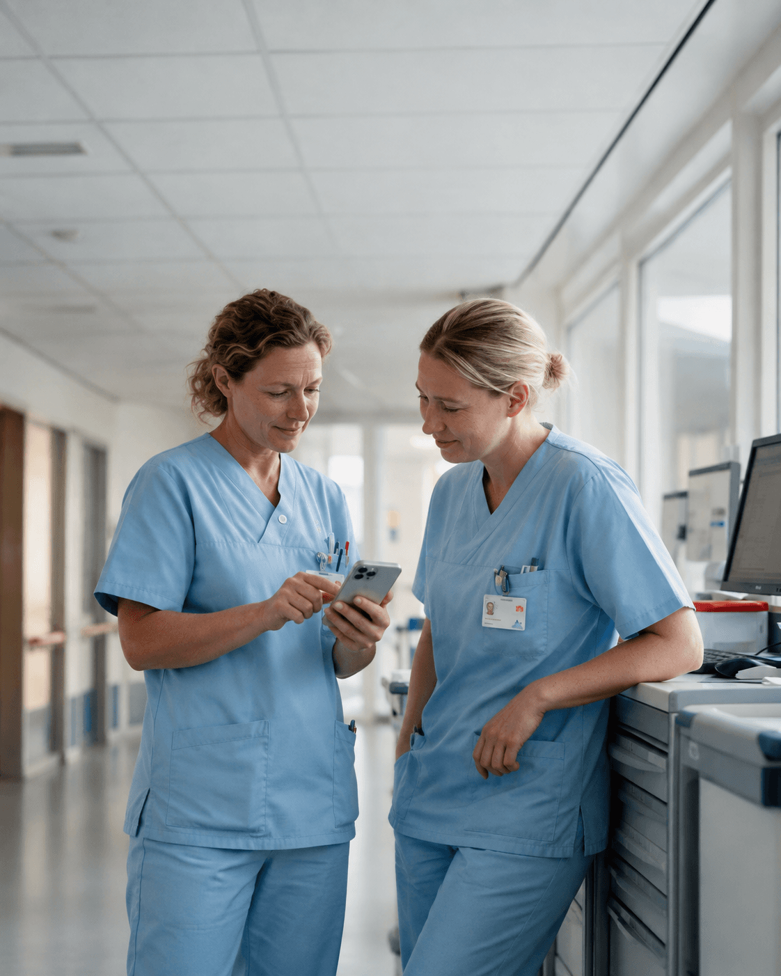 Een HR-team aan het werk op kantoor