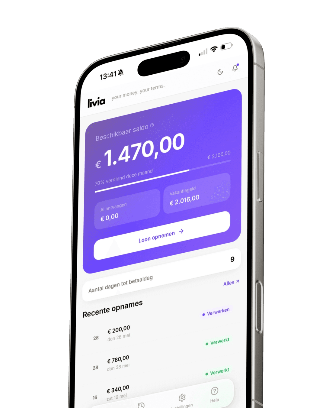 Livia mobile app